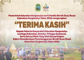 PEMKAL HARGOMULYO MENGUCAPKAN TERIMAKASIH KEPADA SEMUA PIHAK YANG TELAH MENSUKSESKAN RASUL TAHUN 202
